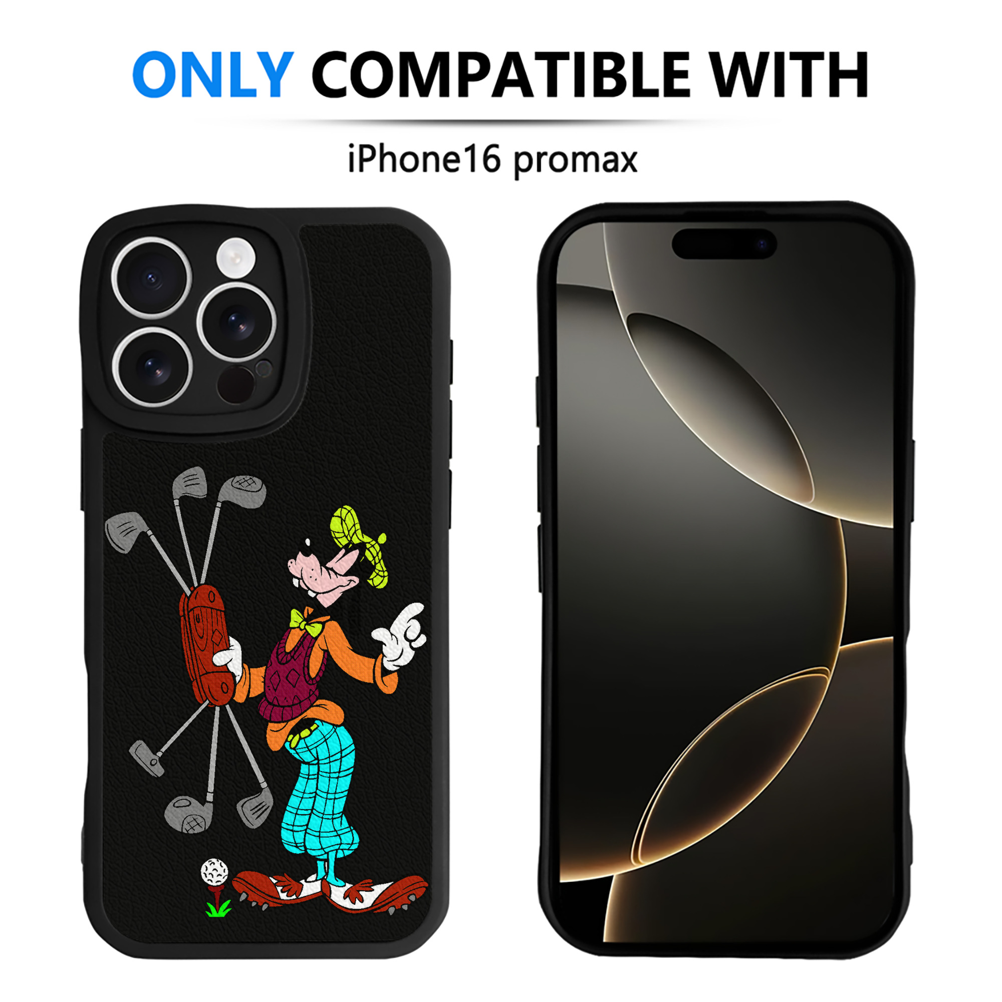 （画像用） ミッキーマウス Mickey Mouse 【iPhone 16シリーズ対応】シリコンスマホケース（レザー調） 材質：シリコン
